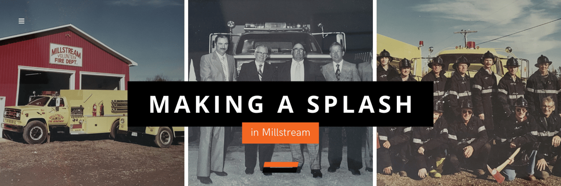 Making A Splash in Millstream Blog Header